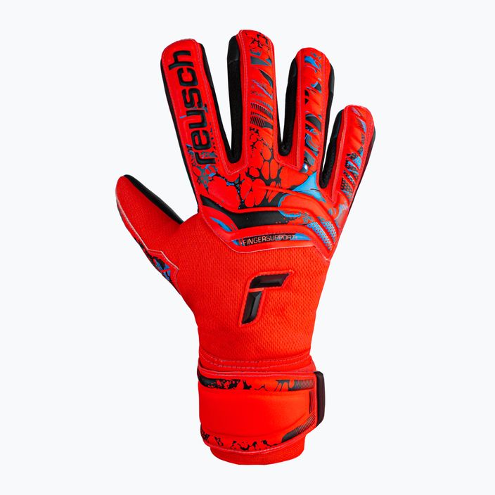 Reusch Attrakt Grip Evolution goalkeeper gloves red 5370825-3333 4