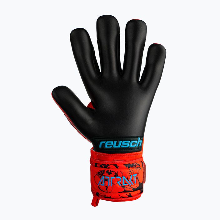 Reusch Attrakt Grip Evolution goalkeeper gloves red 5370825-3333 5