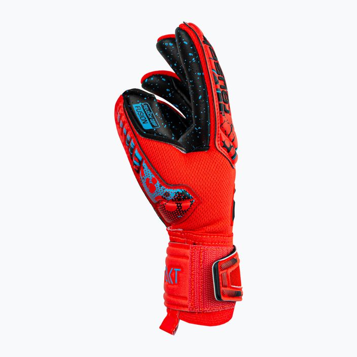 Reusch Attrakt Fusion Finger Support Guardian Junior children's goalkeeper gloves red 5372940-3333 6