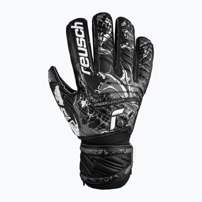 Reusch Attrakt Resist Finger Support Goalkeeper Gloves black 5370610-7700 4