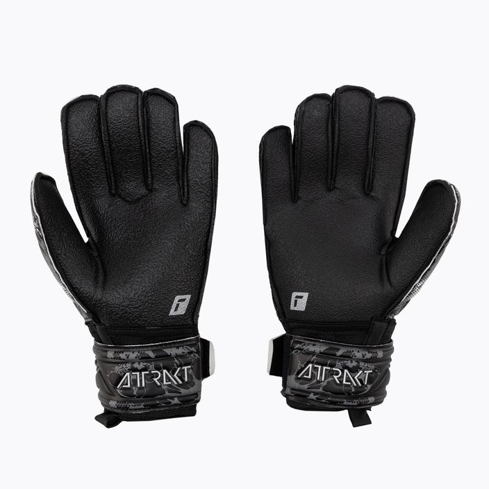 Reusch Attrakt Resist Finger Support Goalkeeper Gloves black 5370610-7700 2