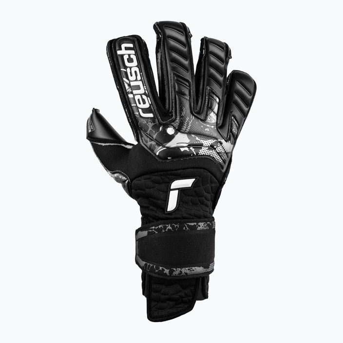 Reusch Attrakt Infinity Resistor AdaptiveFlex goalkeeper gloves black 5370745-7700 4