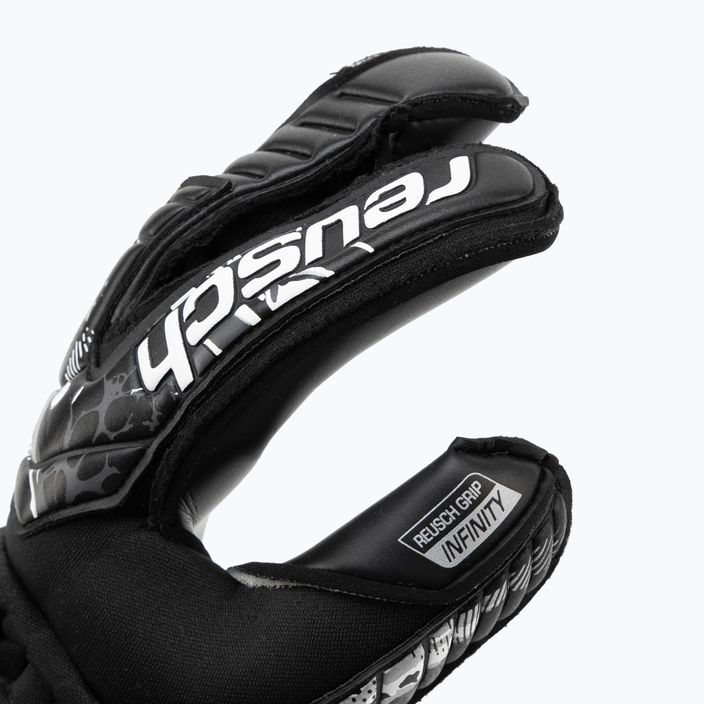 Reusch Attrakt Infinity Resistor AdaptiveFlex goalkeeper gloves black 5370745-7700 3