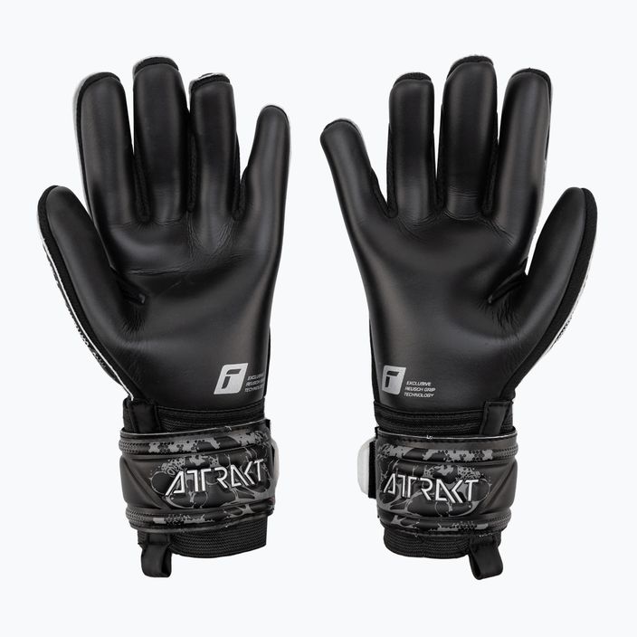 Reusch Attrakt Infinity goalkeeper gloves black 5370725-7700 2