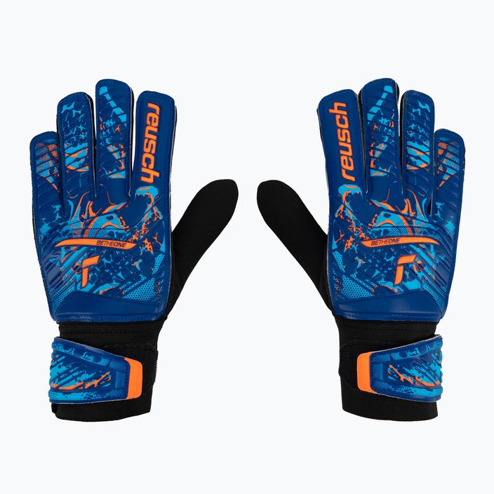 Reusch Attrakt Starter Solid goalkeeper's gloves blue 5370514-4016