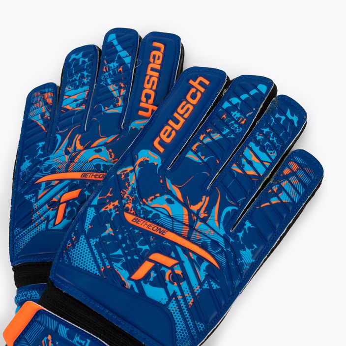 Reusch Attrakt Starter Solid goalkeeper's gloves blue 5370514-4016 4