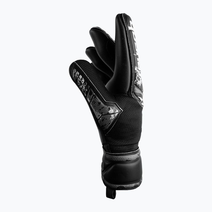 Reusch Attrakt Infinity Junior children's goalkeeping gloves black 5372725-7700 6