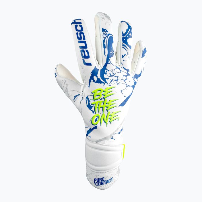 Reusch Pure Contact Gold X goalkeeper's gloves white 5370901-1089 4