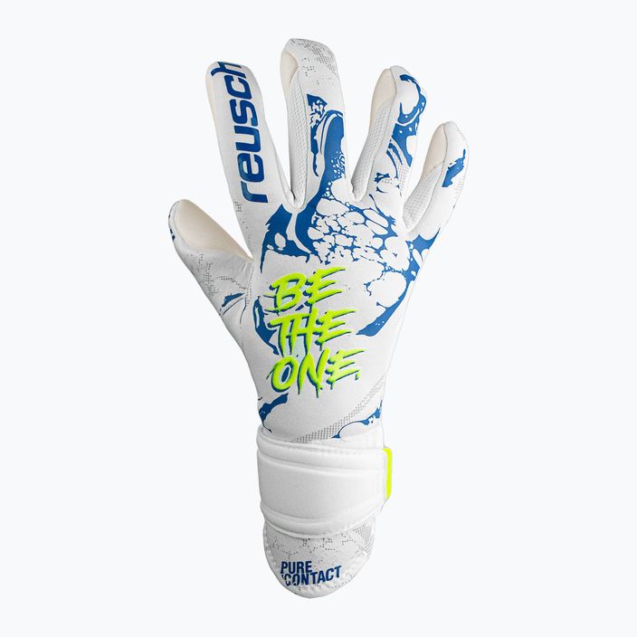 Reusch Pure Contact Silver goalkeeper gloves white 5370200-1089 4