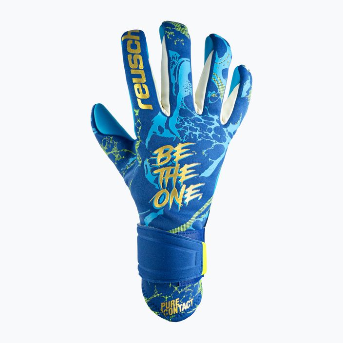 Reusch Pure Contact Aqua goalkeeper's gloves blue 5370400-4433 4