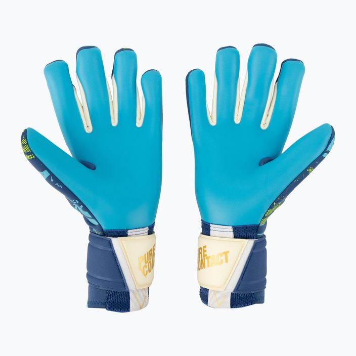 Reusch Pure Contact Aqua goalkeeper's gloves blue 5370400-4433 2
