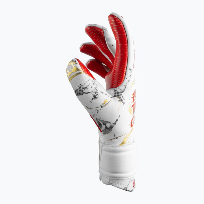 Reusch Pure Contact Gold X GluePrint goalkeeper's gloves white 5370075-1011 6