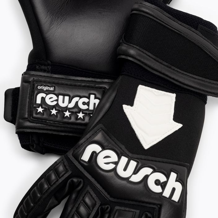 Reusch Legacy Arrow Gold X goalkeeper gloves black 5370904-7700 4