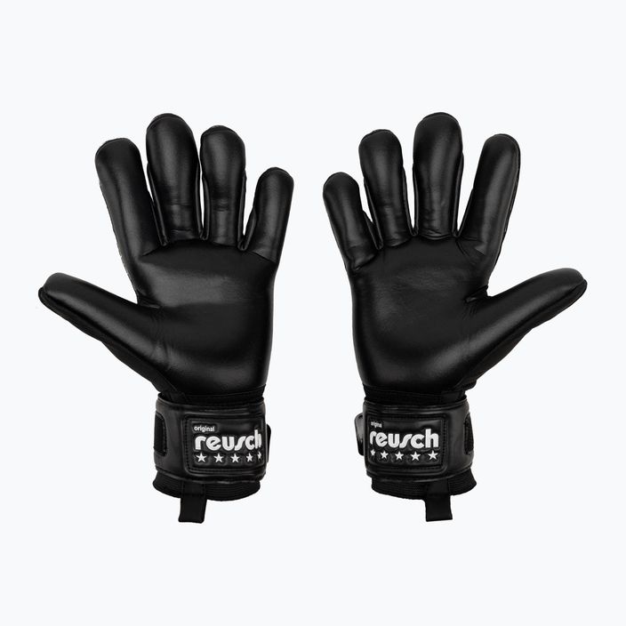 Reusch Legacy Arrow Silver goalkeeper gloves black 5370204-7700 2