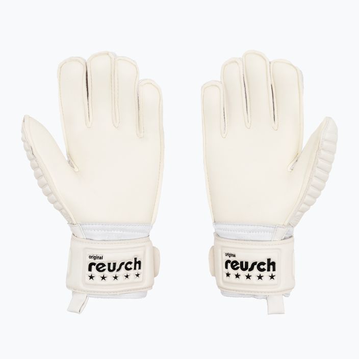 Reusch Legacy Arrow Silver Junior children's goalkeeping gloves white 5372204-1100 2