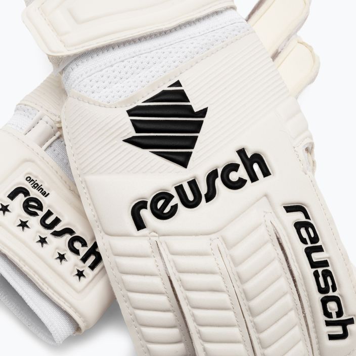 Reusch Legacy Arrow Silver Junior children's goalkeeping gloves white 5372204-1100 4