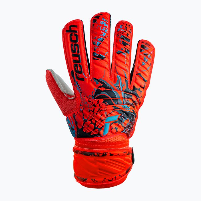 Reusch Attrakt Grip Junior children's goalkeeping gloves red 5372815-3334 4