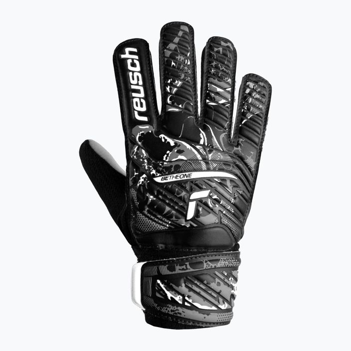 Reusch Attrakt Starter Solid Junior children's goalkeeper gloves black 5372514-7700 4
