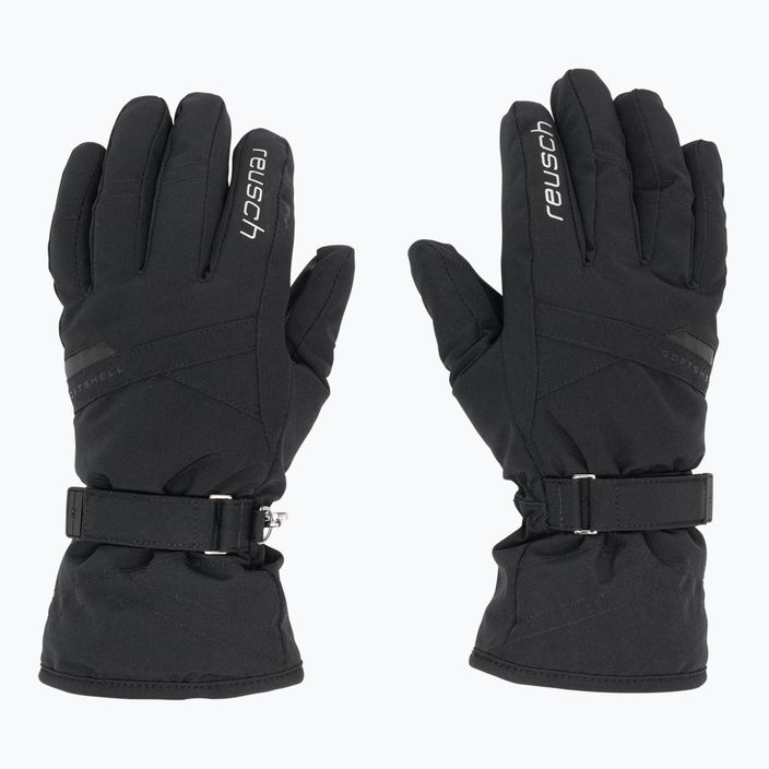 Women's ski glove Reusch Helena R-Tex Xt black/silver 3