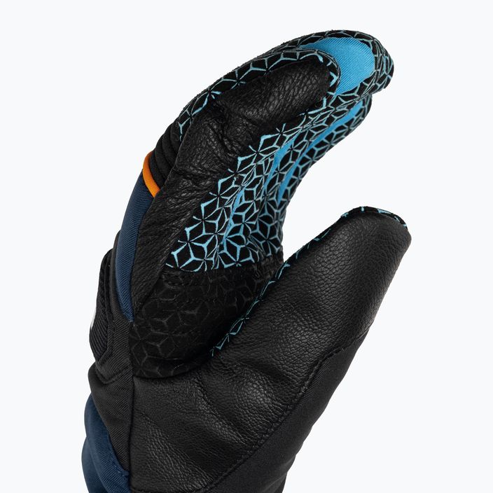 Reusch Storm R-Tex Xt dress blue/range popsicle ski glove 4