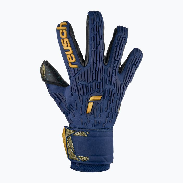 Reusch Attrakt Freegel Fusion Goalkeeper Gloves premium blue/gold/black 2