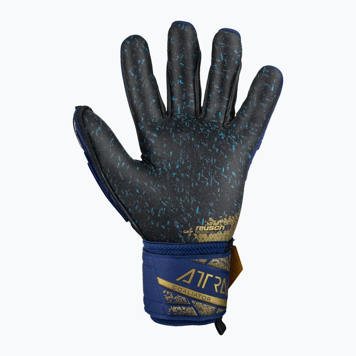 Reusch Attrakt Freegel Fusion Goalkeeper Gloves premium blue/gold/black 3