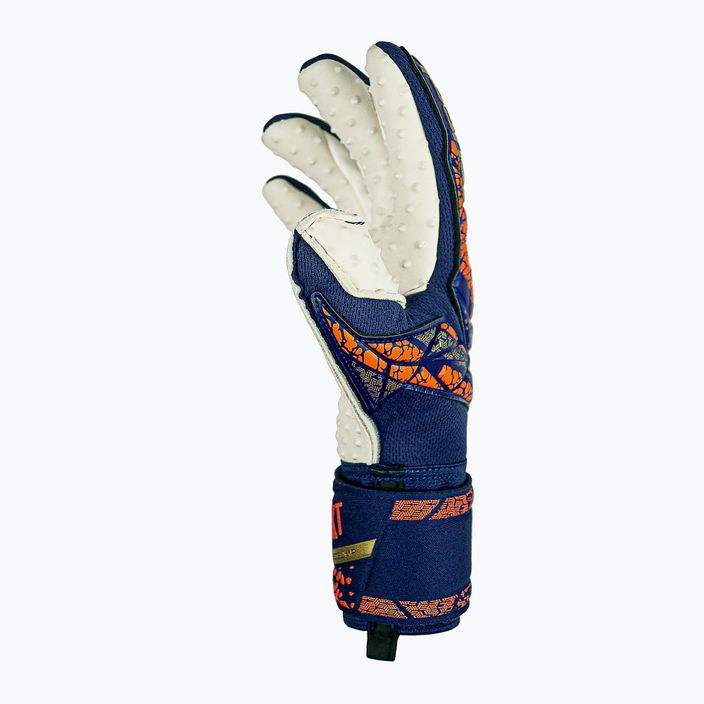 Reusch Attrakt SpeedBump goalkeeper glove premiun blue/gold 4