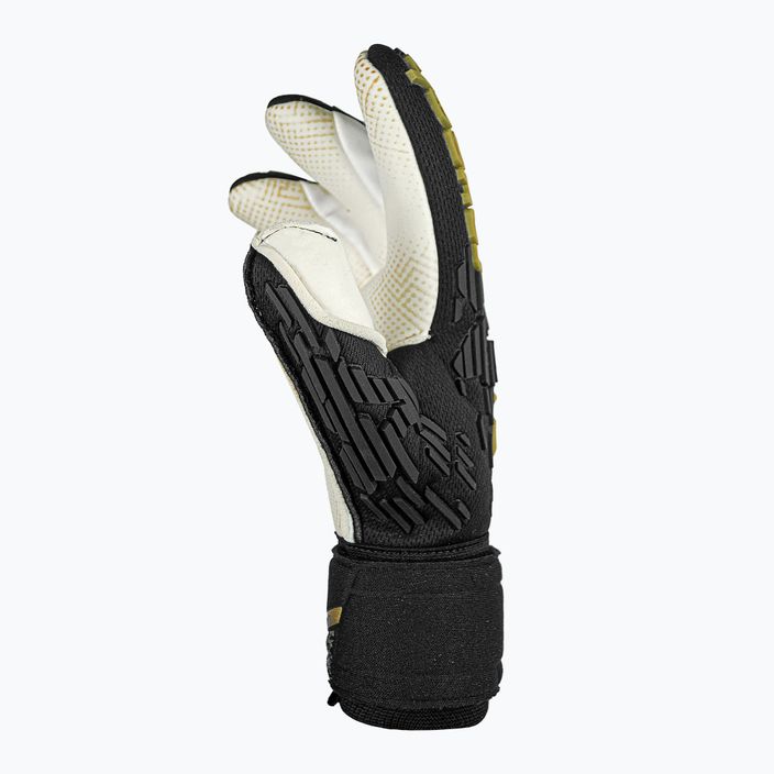 Reusch Attrakt Freegel Gold X GluePrint Finger Support goalkeeper glove black/gold 4