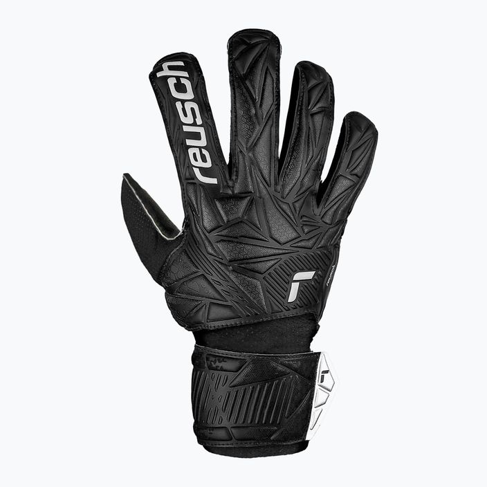 Reusch Resist black children's goalkeeper gloves 2