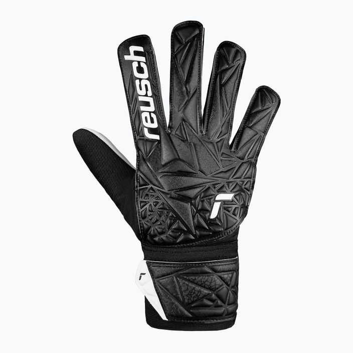 Reusch Attrakt Starter Solid Junior children's goalkeeping gloves black 2