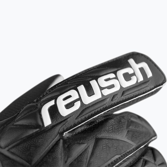Reusch Attrakt Starter Solid Junior children's goalkeeping gloves black 7