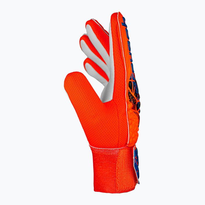 Reusch Attrakt Starter Grip goalkeeper glove hyper orng/elec blue 4