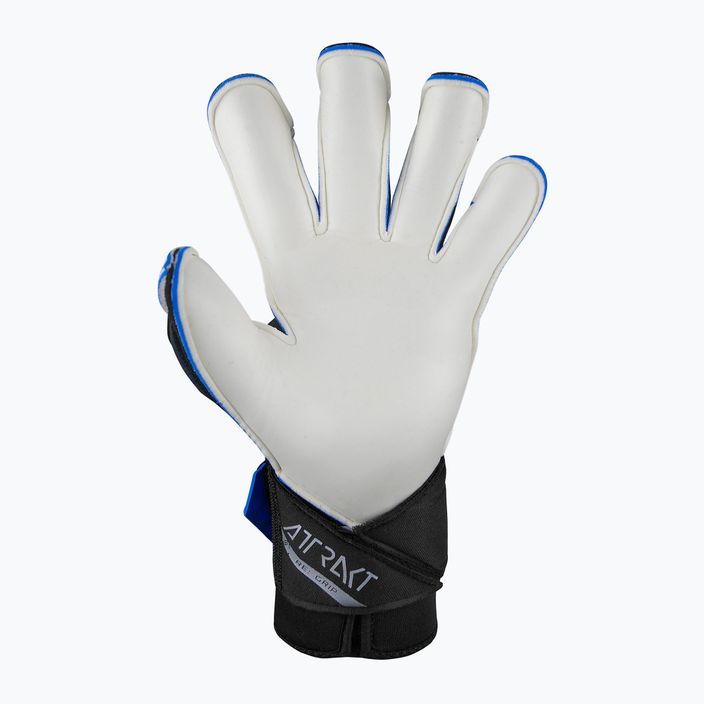 Reusch Attrakt RE:GRIP goalkeeper gloves black/electric blue 3
