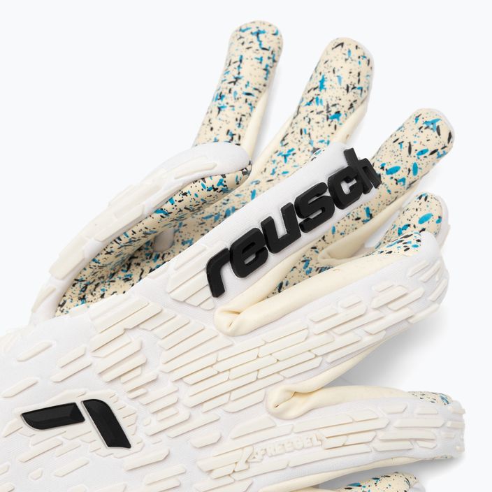 Reusch Attrakt Freegel Fusion white goalkeeper gloves 4