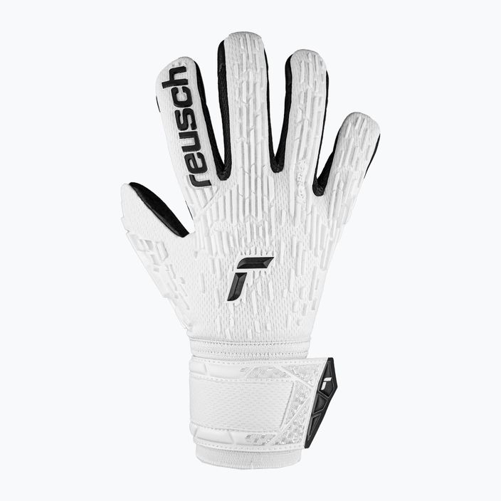Reusch Attrakt Freegel Silver white/black goalkeeper's gloves 2