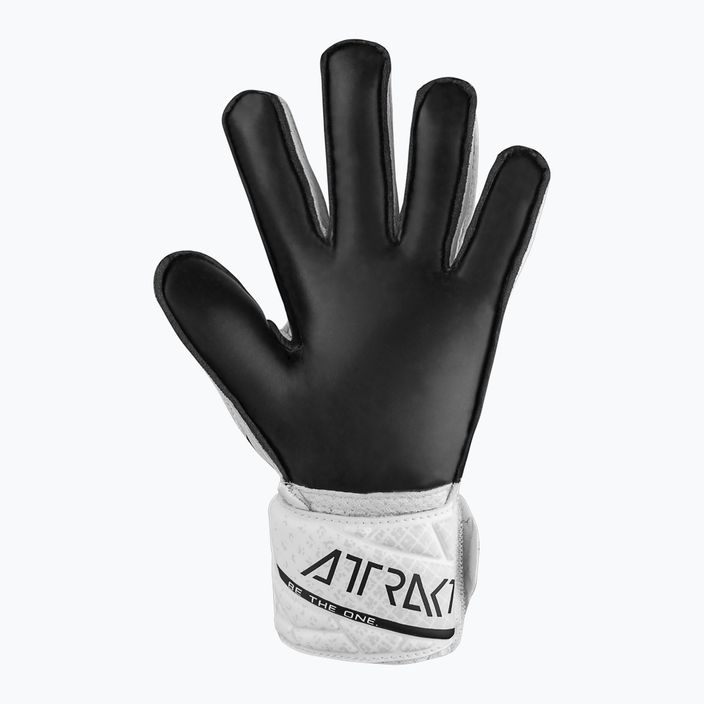 Reusch Attrakt Solid white/black goalkeeper's gloves 3