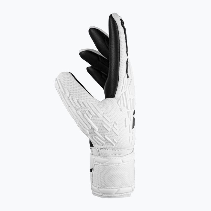 Reusch Attrakt Freegel Silver white/black children's goalkeeper gloves 4