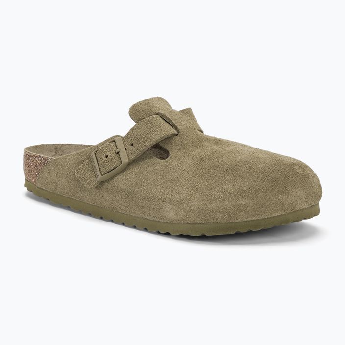 BIRKENSTOCK Boston SFB VL Regular faded khaki slides