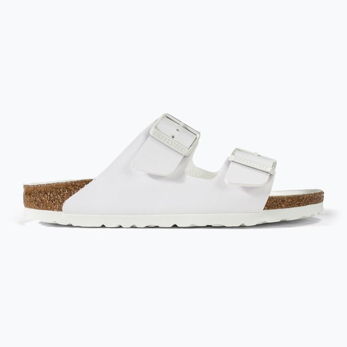 BIRKENSTOCK Arizona BF Narrow triples white slides 2