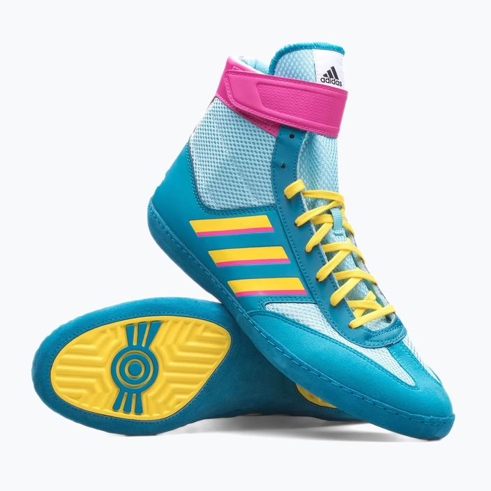 adidas Combat Speed.5 wrestling shoe blue G25907 5