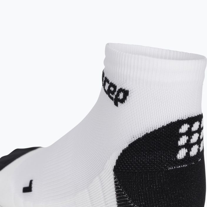 CEP Men's Compression Running Socks Low-Cut 3.0 White WP5A8X2 3