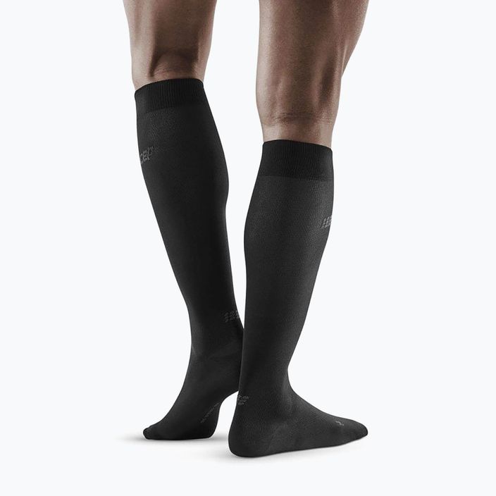 CEP Business men's compression socks black WP505E2 7
