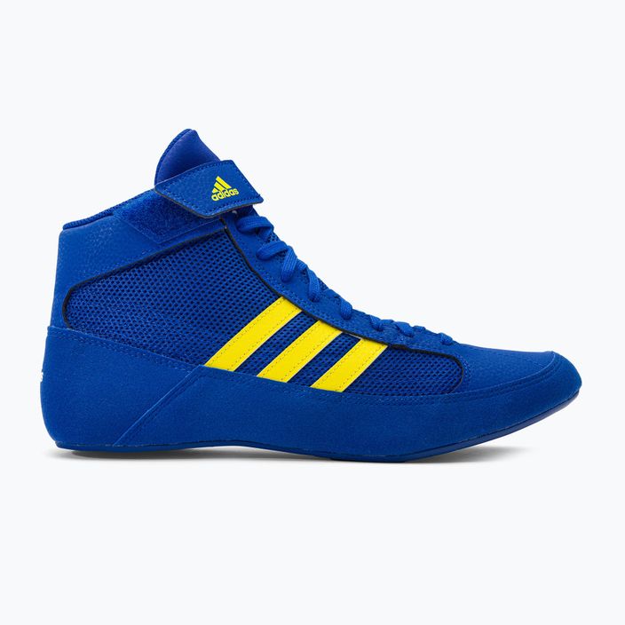 Men's adidas Havoc boxing shoes blue FV2473 2