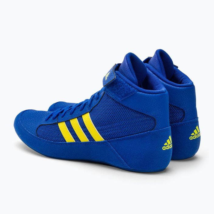 Men's adidas Havoc boxing shoes blue FV2473 3