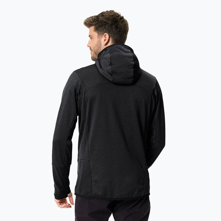 Men's VAUDE Monviso Fleece II sweatshirt black 2