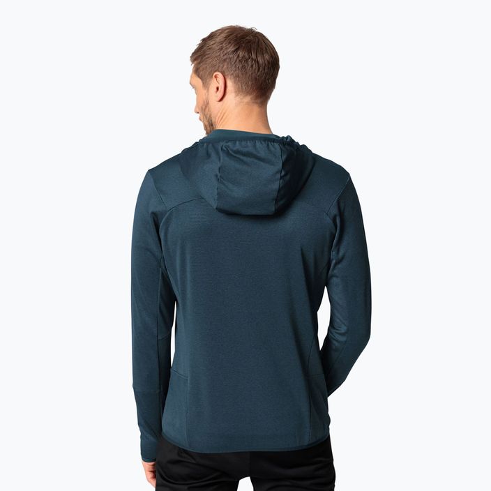 Men's VAUDE Monviso Fleece II sweatshirt dark sea/green 2