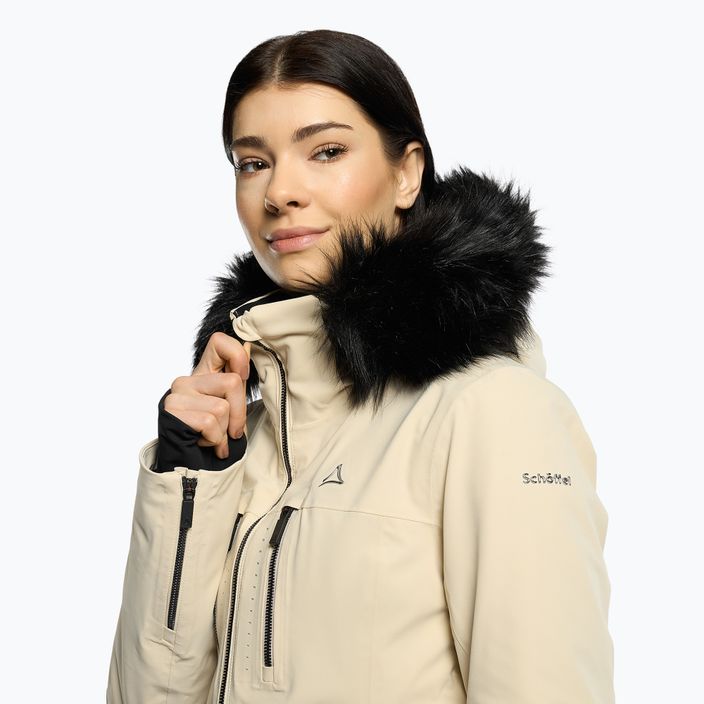 Women's ski jacket Schöffel Baracon beige 10-13362/4360 4