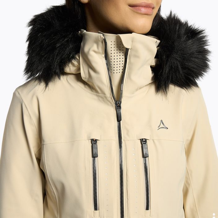 Women's ski jacket Schöffel Baracon beige 10-13362/4360 6