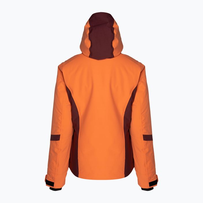 Women's ski jacket Schöffel Kanzelwand coral orange 2