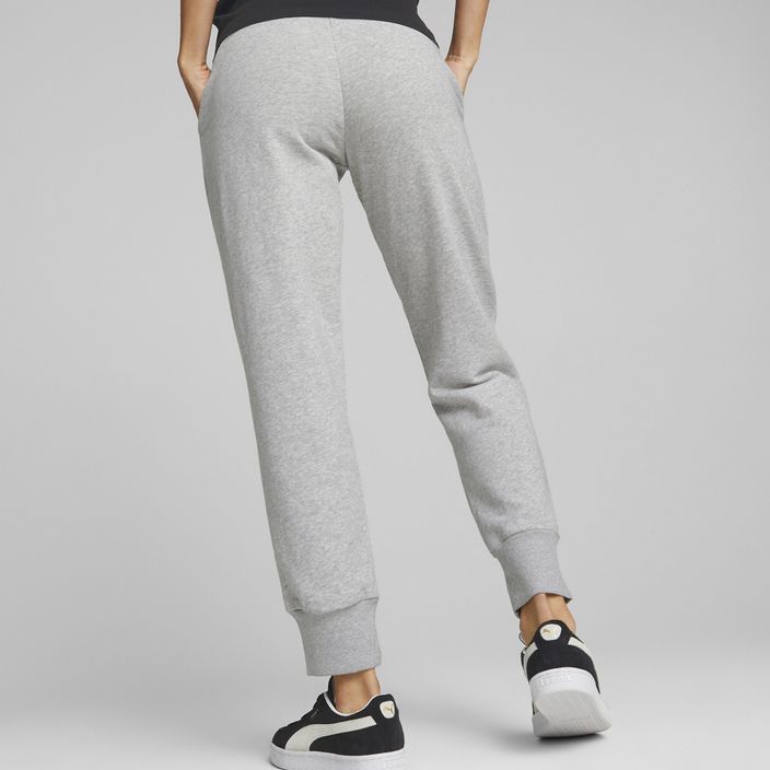 Women's PUMA ESS Sweatpants TR Cl light grey heather 5